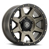 ICON Vehicle Dynamics Rebound 18x9 5x150 25mm Offset 6in BS 110.1mm Bore Bronze Wheel