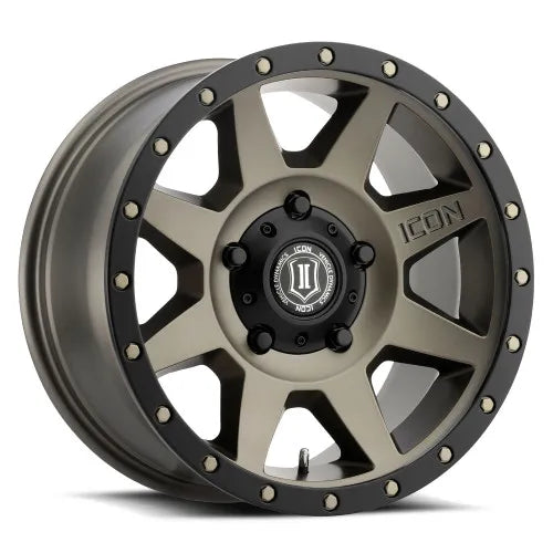 ICON Vehicle Dynamics Rebound 18x9 5x150 25mm Offset 6in BS 110.1mm Bore Bronze Wheel