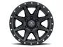 ICON Vehicle Dynamics Rebound 18x9 5x5 -12mm Offset 4.5in BS 71.5mm Bore Satin Black Wheel