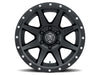 ICON Vehicle Dynamics Rebound 18x9 5x5 -12mm Offset 4.5in BS 71.5mm Bore Satin Black Wheel