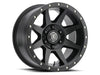 ICON Vehicle Dynamics Rebound 18x9 5x5 -12mm Offset 4.5in BS 71.5mm Bore Satin Black Wheel