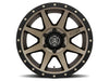 ICON Vehicle Dynamics Rebound 18x9 6x5.5 25mm Offset 6in BS 95.1mm Bore Bronze Wheel