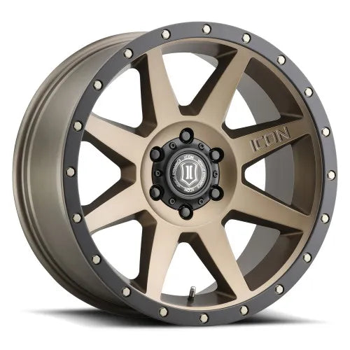 ICON Vehicle Dynamics Rebound 20x9 5x150 16mm Offset 5.625in BS Bronze Wheel