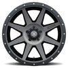 ICON Vehicle Dynamics Rebound 20x9 5x5 -12mm Offset 4.5in BS Titanium Wheel