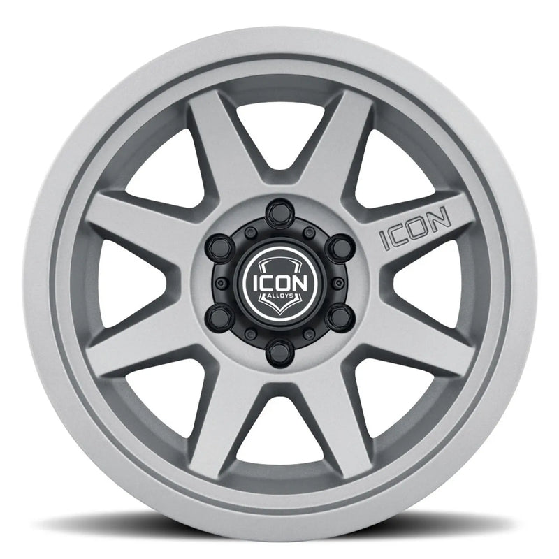ICON Vehicle Dynamics Rebound SLX 17x8.5 6 x 135 6mm Offset 5.75in BS 87.1mm Bore Charcoal Wheel