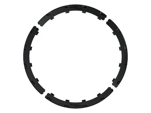 ICON Vehicle Dynamics Recon Pro 17in. Halo Rock Ring Kit - Black