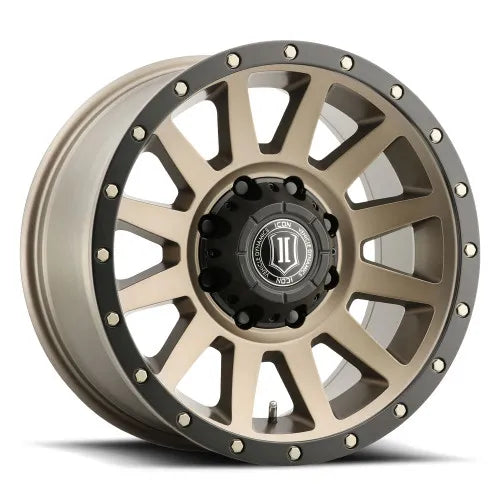ICON Vehicle Dynamics Alloys Compression HD Bronze - 18x9/8x180/12mm/ 5 1/2 in