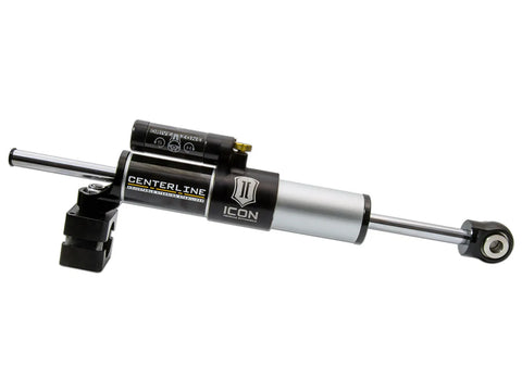 ICON Vehicle Dynamics 07-18 Jeep Wrangler JK Adj Thru Shaft Steering Stabilizer Kit