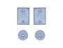 ICON Vehicle Dynamics 2018+ Jeep Wrangler JL / 2020+ Jeep Gladiator JT Extended Bump Stop Spacer Kit