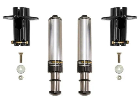ICON Vehicle Dynamics 2020+ Jeep Gladiator JT / 2007+ Jeep Wrangler JK/JL Front Hyd Bump Stop Kit