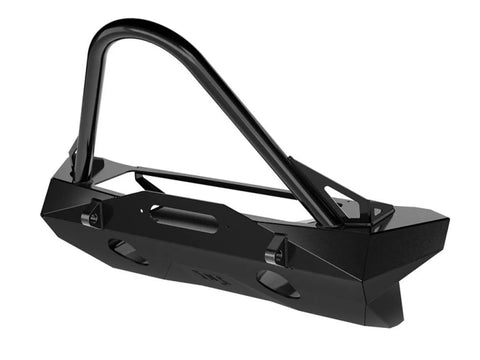 ICON Vehicle Dynamics 2018+ Jeep Wrangler JL / 2020+ Jeep Gladiator Pro Recessed Impact Front Bumper w/Stinger/Tabs (image 2)