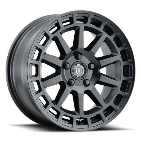 ICON Vehicle Dynamics Journey 17x8 5x4.5 38mm Offset 6in BS Satin Black Wheel — fits Subaru Forester