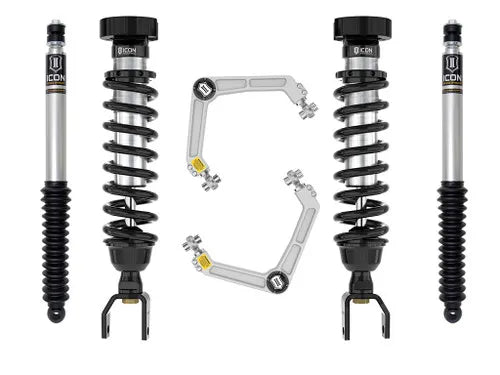 ICON Vehicle Dynamics 2019+ Ram 1500 2-3in. Stage 1 Suspension System w/ Billet Upper Control Arms