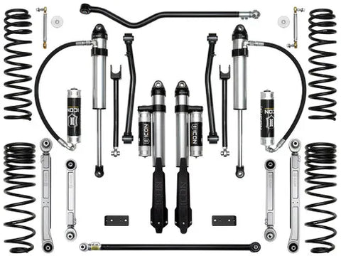 ICON Vehicle Dynamics 2020+ Jeep Gladiator 2.5in Stage 7 Suspension System (Billet)