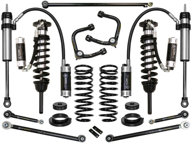 ICON Vehicle Dynamics 03-09 Lexus GX470 0-3.5in Stage 7 Suspension System w/Tubular UCA