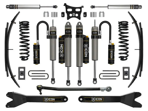 ICON Vehicle Dynamics 2.5" Lift Stage 5 Suspension System w/Radius Arms and Expansion Packs (F-250/F-350 4WD 23-25)...