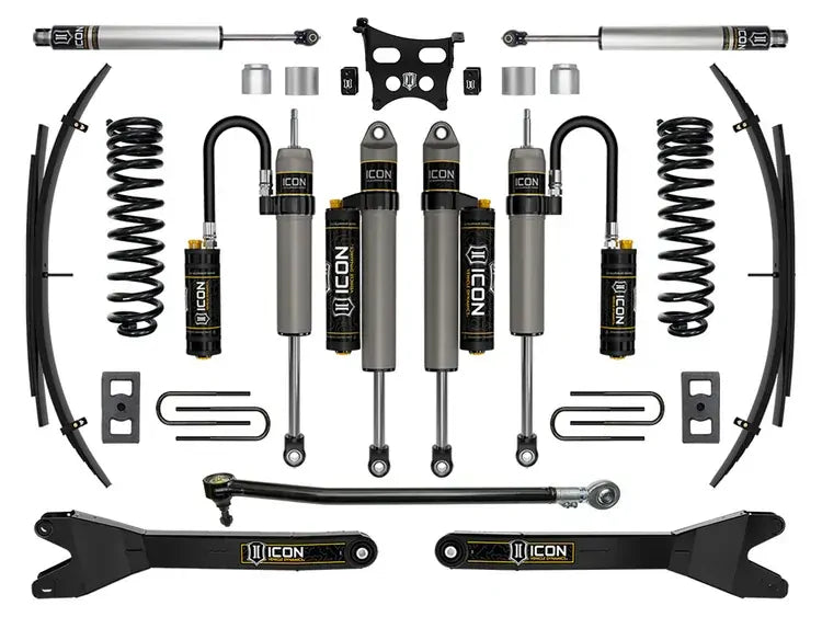 ICON Vehicle Dynamics 2.5" Lift Stage 5 Suspension System w/Radius Arms and Expansion Packs (F-250/F-350 4WD 23-25)...