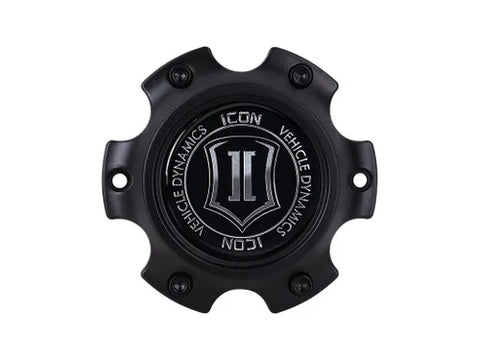 ICON Vehicle Dynamics Alpha Low Pro Center Cap - 6x135 — fits Ford F-150 Gen 6