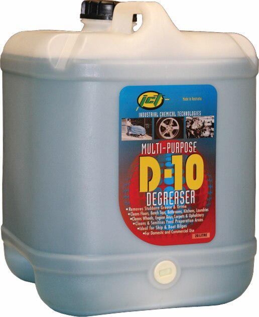 ICT D10 Water Based Degreaser Anti-Corrosion 20L D10-20