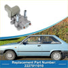 Gray and silver idle air control valve for toyota tercel 1995-1998 with metallic fittings and fuel injector features