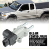 Gray and black idle air control valve with metallic fittings and gasket for Toyota echo 2000 to 2005