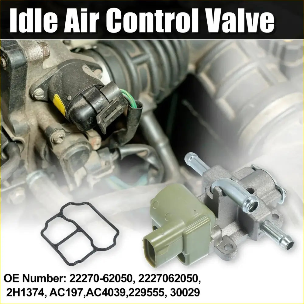 Idle Air Control Valve with Gasket for Toyota Tundra (2000-2002) - Gaskets