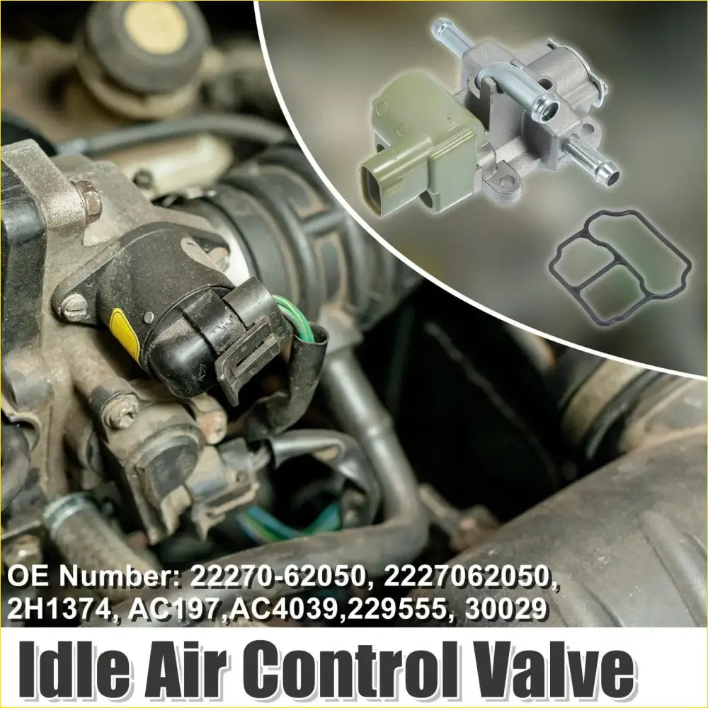 Idle Air Control Valve with Gasket for Toyota Tundra (2000-2002) - Gaskets