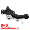 Idler arm for nissan navara ute 4wd sd22 black metal right-hand drive with silver threaded bolt and nut