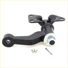 Black painted metal idler arm lh for nissan d22 crew cab 4x2 1997-2004 with silver threaded bolt and nut assembly