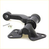 Black painted metal idler arm lh with mounting bracket and hardware for nissan d22 crew cab 1997-2004