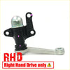 Black and silver idler arm support ball joint with spherical metallic cap for toyota hilux 2wd 1988-1997 right hand drive