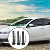 Black ignition coil boot kit with silver metallic springs for toyota 4runner 1996-2002 shown in circular inset with white car background