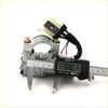 Silver metal motorcycle clutch lever assembly with black plastic housing and wiring for nissan cefiro a30 bootlock