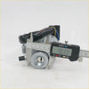 Silver metal ignition switch with keyhole and black wires on caliper for toyota hilux 4th gen fuel cap lock set