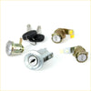 Silver and brass ignition door fuel lid lock cylinders with matching keys for toyota hilux 4x4 sr5 1986-1997