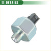 Silver metallic cylindrical ignition knock sensor with hex head and gray plastic top for Toyota Tundra 2001-2004
