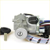 Silver metal ignition lock switch with key and wiring harness for Mazda Bravo B2000 B2200 B2600 vehicles