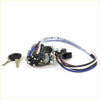 Silver metal ignition lock switch with black key and wires for mazda bravo b2000 b2200 b2600 cars