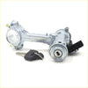 Silver metal ignition starter switch with black key fob and keys for toyota hilux surf 4runner sr5 1989-1995