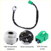 Black coiled ignition starter switch cable with white sensor head and green connector for toyota land cruiser 2008-2021