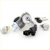 Gray and silver automotive ignition steering switch door locks with black connectors and keys for mazda bongo friendee 2wd