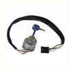 Blue plastic ignition switch key fob with metal ring suitable for ford new holland ts tm series 4wd ute offroad use
