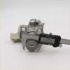 Silver metallic ignition switch with beige connector and engraved markings measured by caliper for toyota hilux 2005-2015