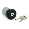 Black and silver metal ignition switch with matching keys for datsun nissan 620 520 521 720 1972-1982
