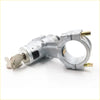Silver metal ignition switch lock with keyhole and clamp for datsun nissan fairlady s30 240z 260z