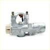 Silver metal ignition switch lock with beige connector and two bolts for nissan caravan urvan estate e25 2wd