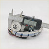 Silver-colored ignition switch with lo and on markings in metallic housing for Mazda B Series Bravo B2600 B2200