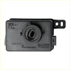 Black plastic ignition switch node module with keyhole and mounting bracket for dodge 68210155ab 68210155aa