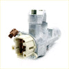 Silver metal ignition switch with beige connector and brown plug for nissan sunny sentra 200sx 1998-2006 back side