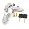 Silver metal ignition switch with steering lock and wiring plus two black key fobs for nissan altima l31 qr25de